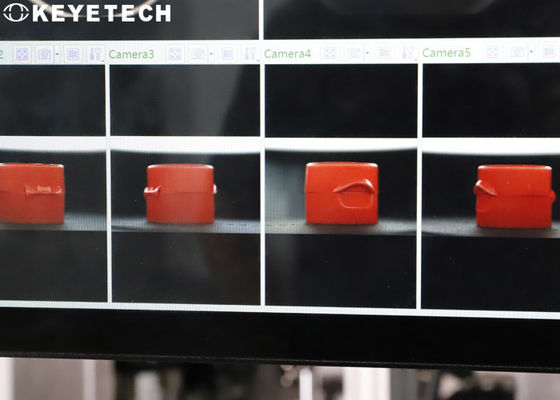 잘못되어서 체크하기 위한 온라인 검출기 장비 캡 정밀 검사 시스템은 받아들입니다