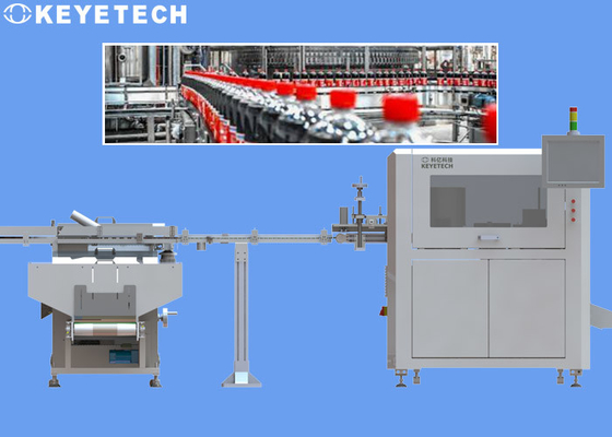 OEM / ODM 병 &amp; 캡은 생산 라인을 위한 점등 검사 시스템을 종결시킵니다