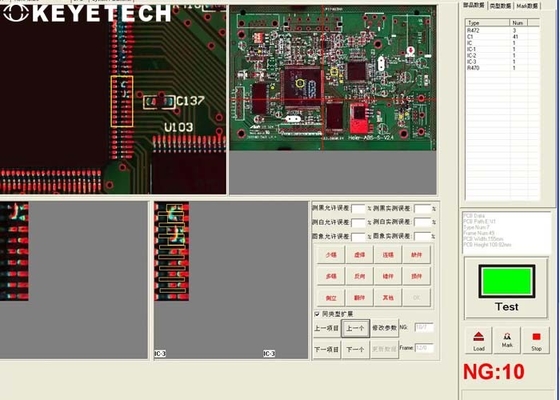 PCB AOI 자동 검사 시스템 광학 원리 이미지 분석