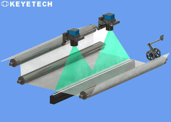 CCD 카메라 필름 표면 결함 육안 검사 시스템 온라인