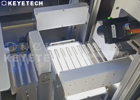 롤 패키지 음료 짚 시력 검사 기계 라벨 장치