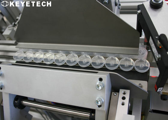 PP 플라스틱 캡 시각 검사 기계 불량 검은 반점 플래시 결함