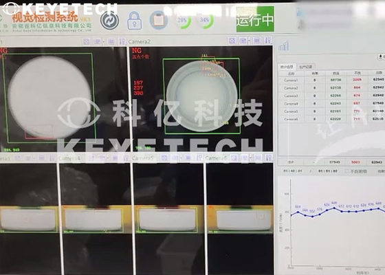 5kw-7kw 전력을 사용하는 360도 검사 CRC 캡 폐쇄 소프트웨어