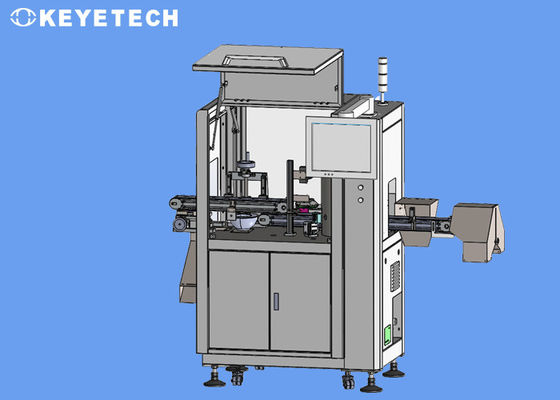 KEYETECH 음료 캡 내부 플러그 스레드 링 품질 검사 기계