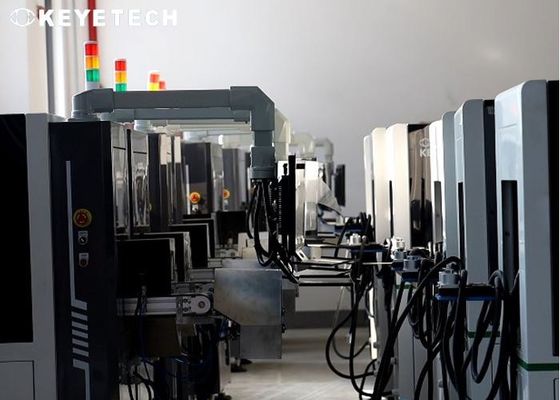 KEYETECH 음료 캡 내부 플러그 스레드 링 품질 검사 기계