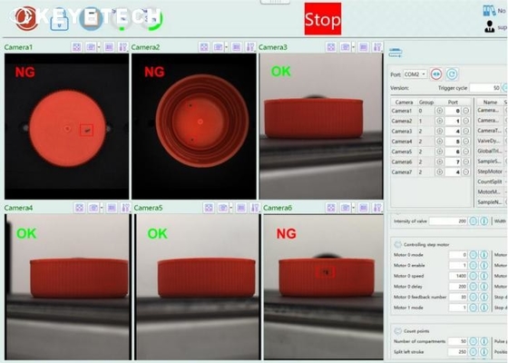 휠 허브 결함 정밀검사 Machine&Testing 장비 3d Aoi 정밀검사 기계