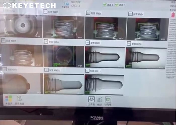 오리 깃털 검사 및 분류를 위한 자동화된 Aoi 비전 시스템 기계