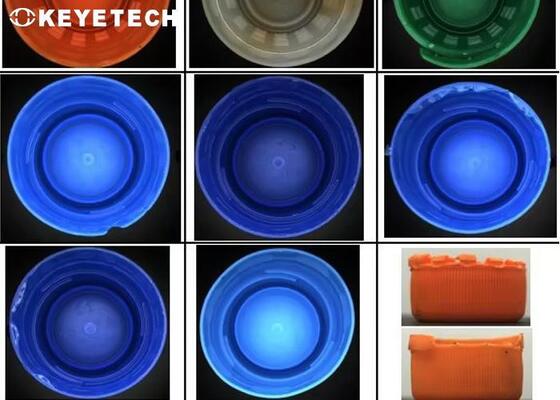 PP 플라스틱 캡 시각 검사 기계 불량 검은 반점 플래시 결함