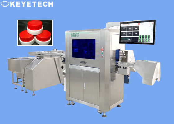 38mm 캡 검사 시스템 360도 탐지 조정 속도 기능